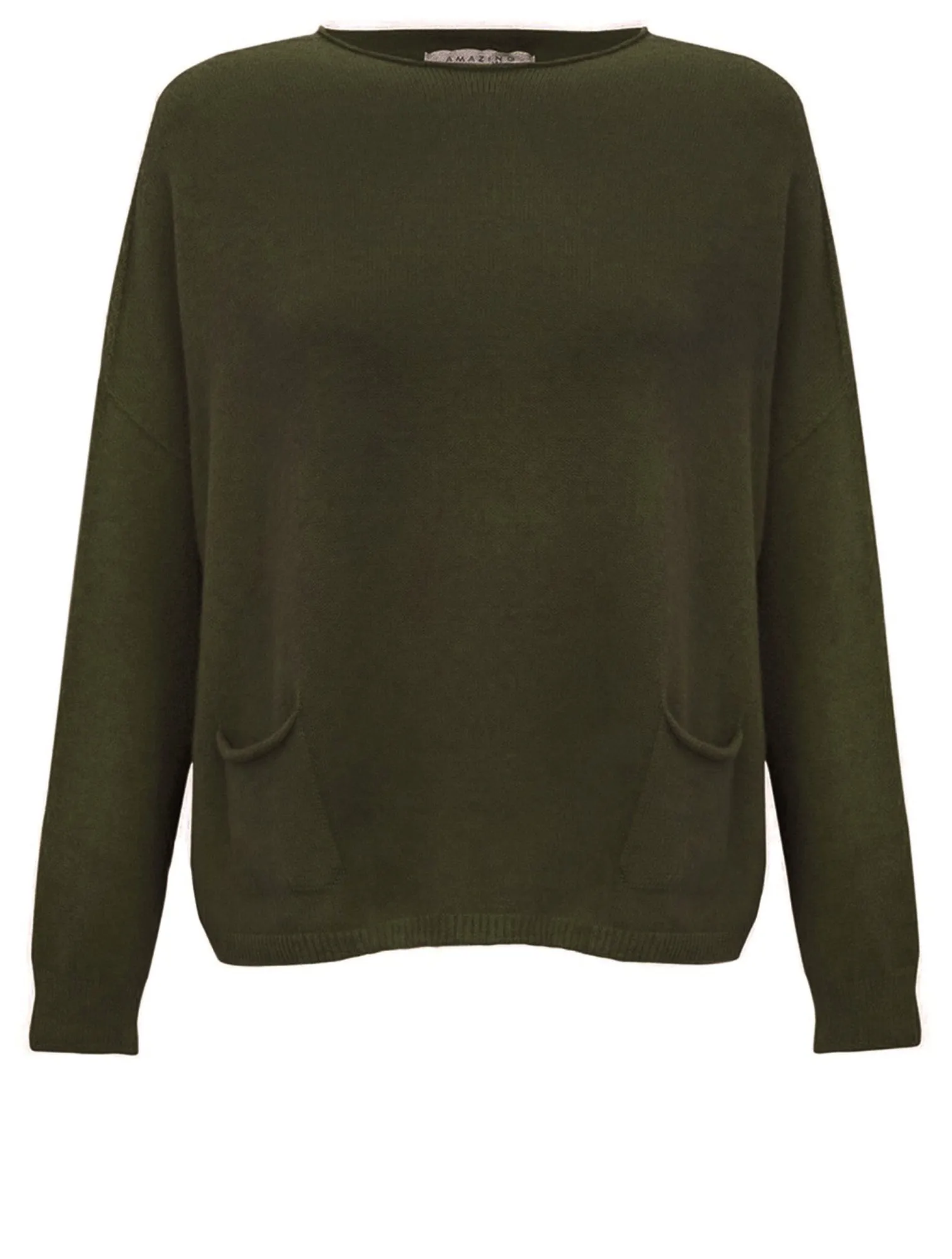 Amazing Woman Jodie Front Pocket Supersoft Knit Jumper