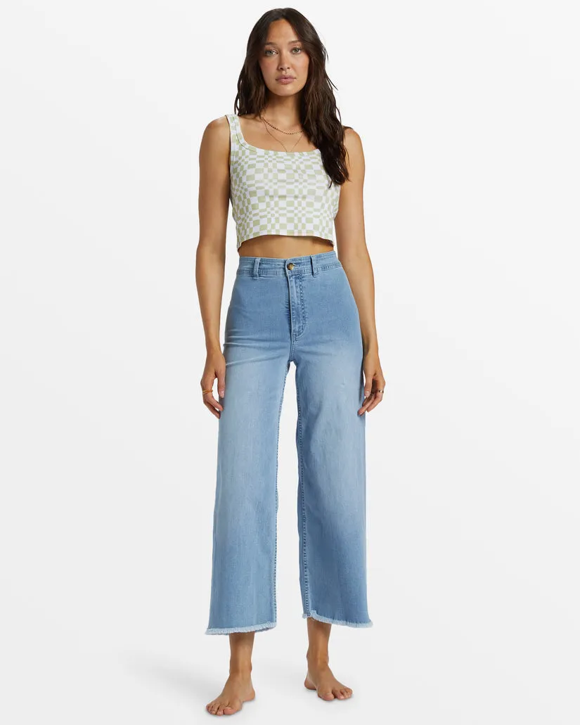 BILLABONG Free Fall Wide-Leg Denim Pant - More Colors Available