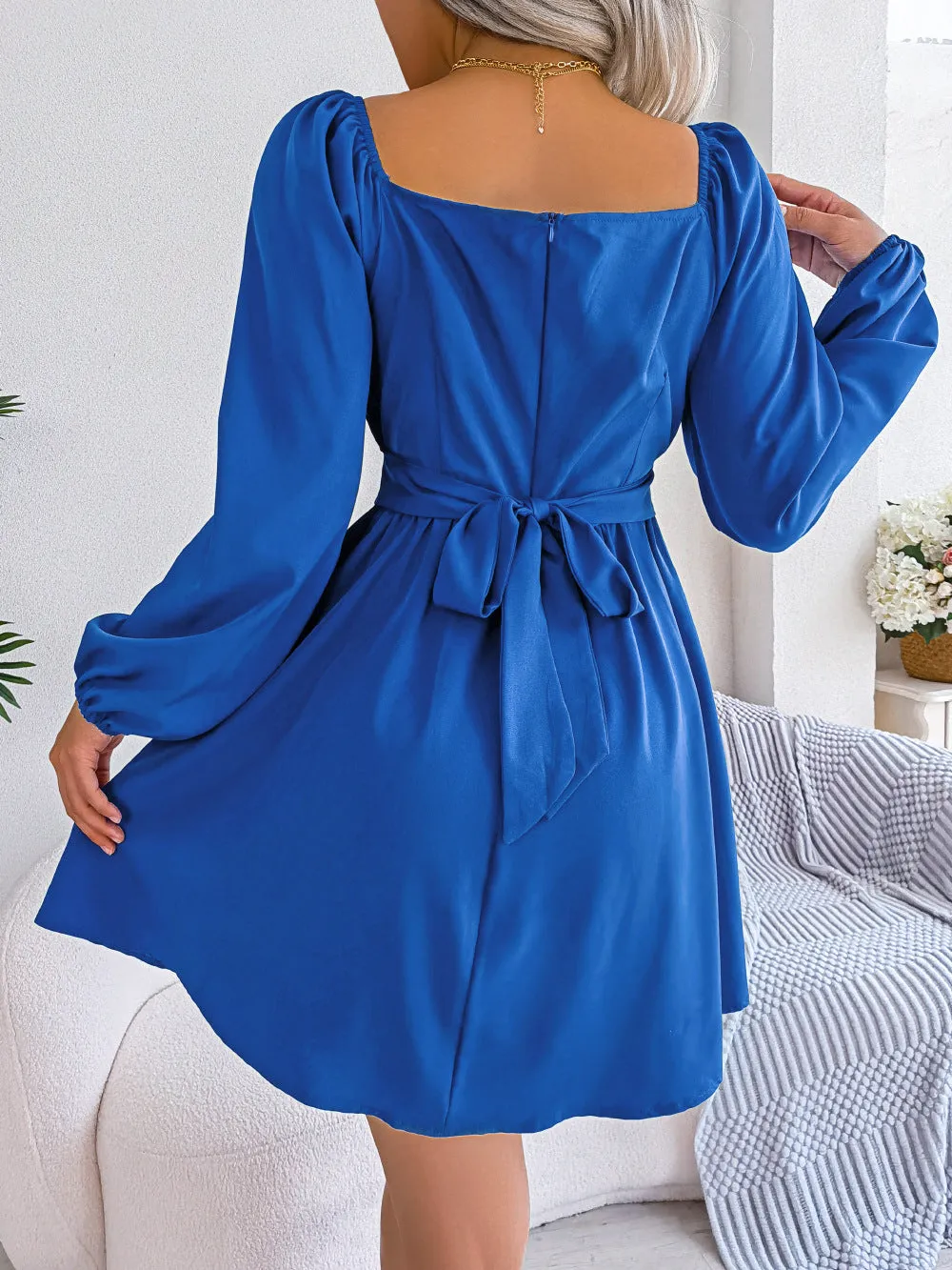 Casual Long Sleeves Short Daily Dresses