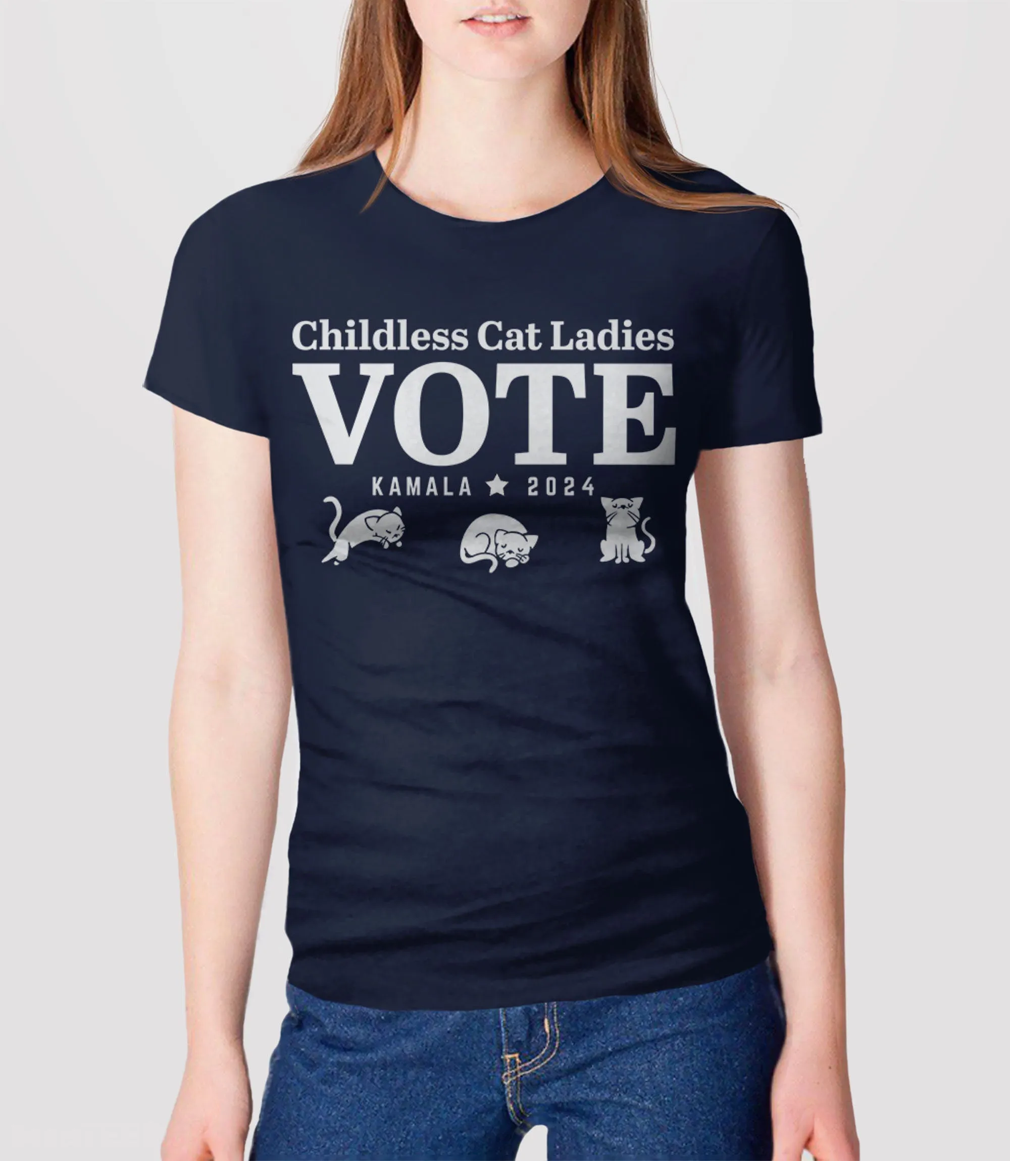 Childless Cat Ladies Vote Shirt