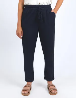 Clem Relaxed Pant Dark Sapphire