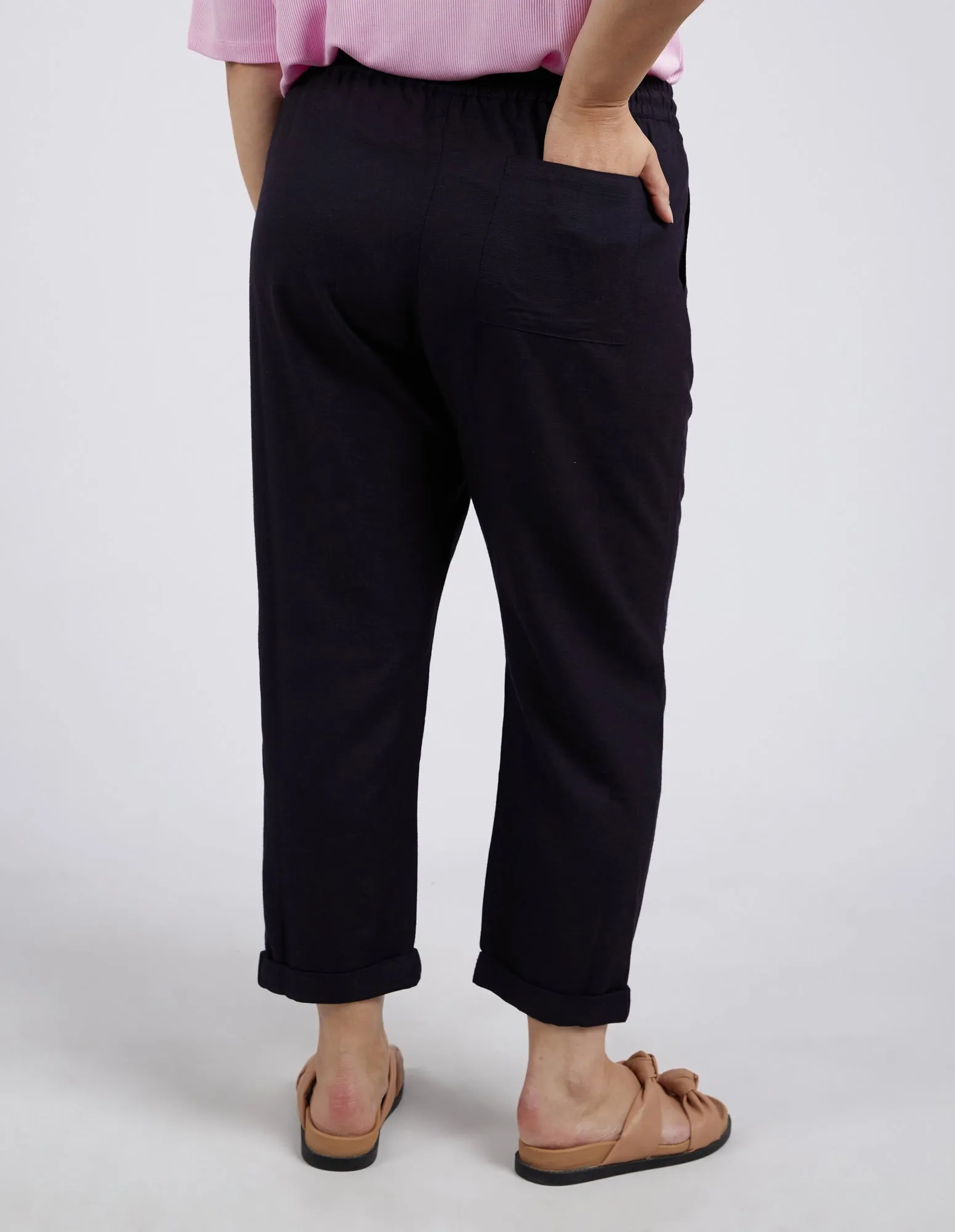 Clem Relaxed Pant Dark Sapphire