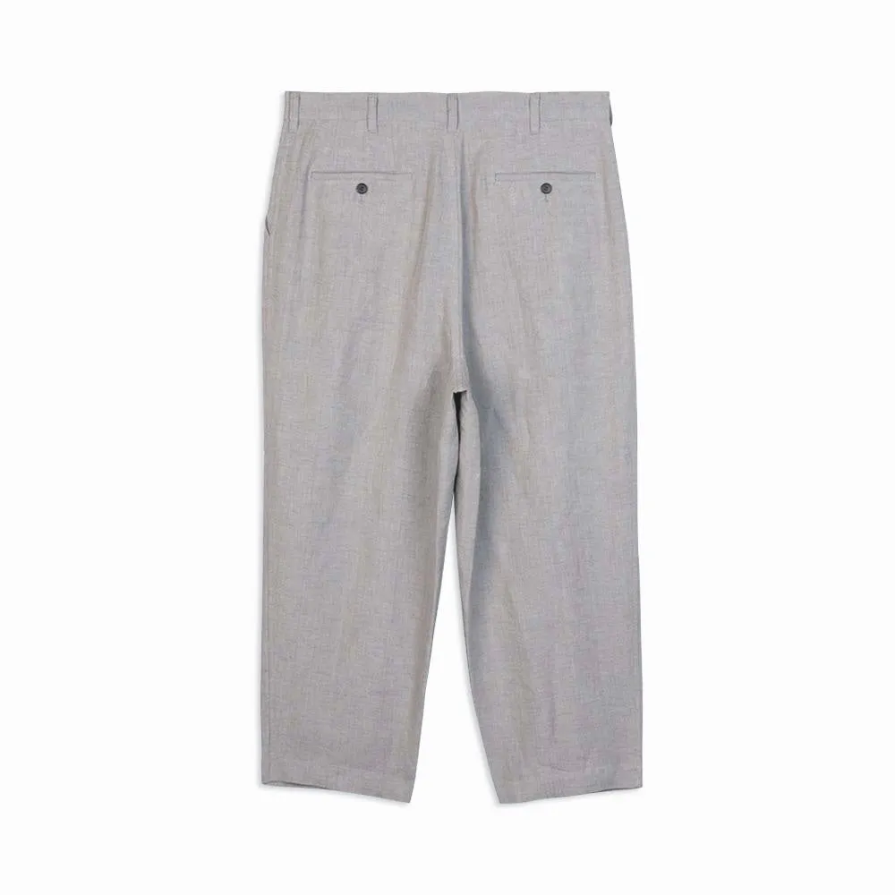 COMME des GARÇONS HOMME Linen Chambray Pants / Light Grey