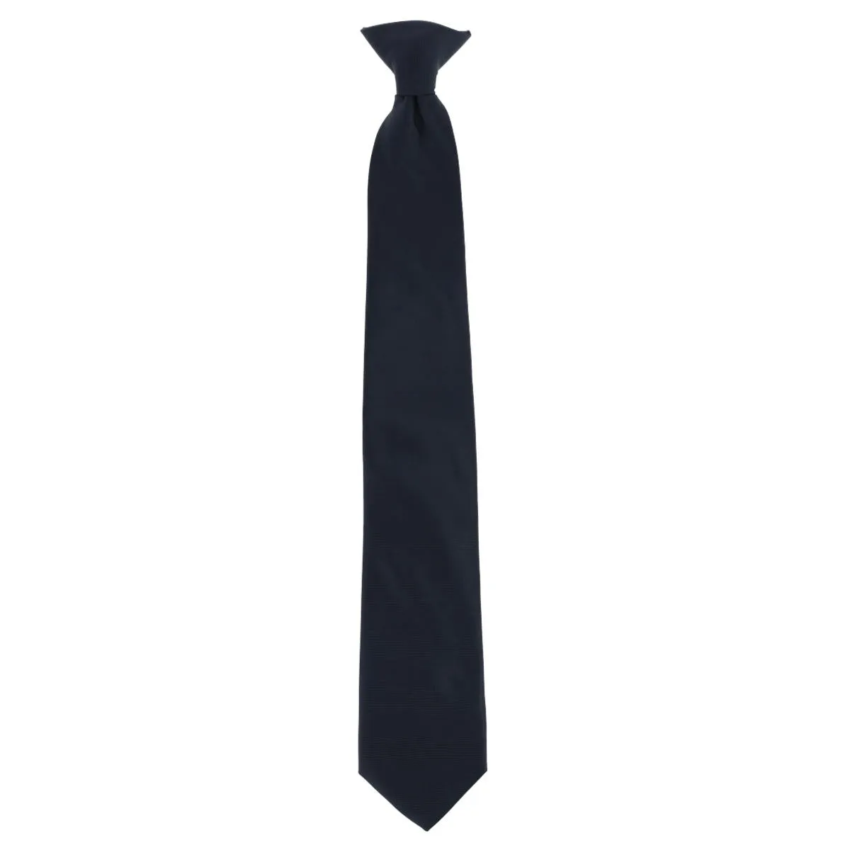 CTM® Men's Solid Clip On Tie