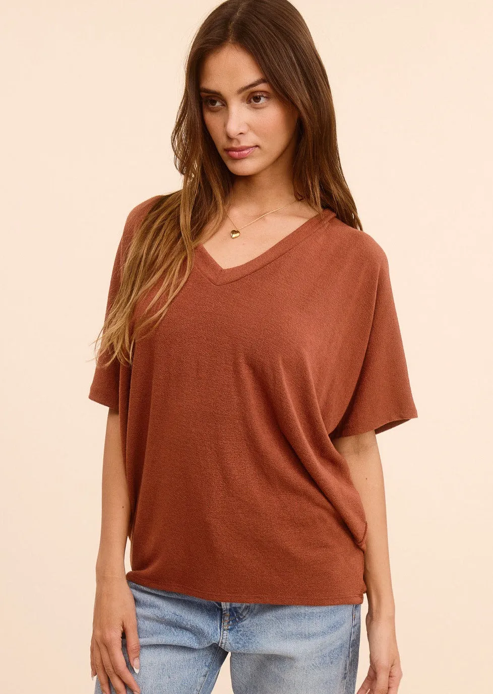 Dolman Vneck Tops - 7 Colors!