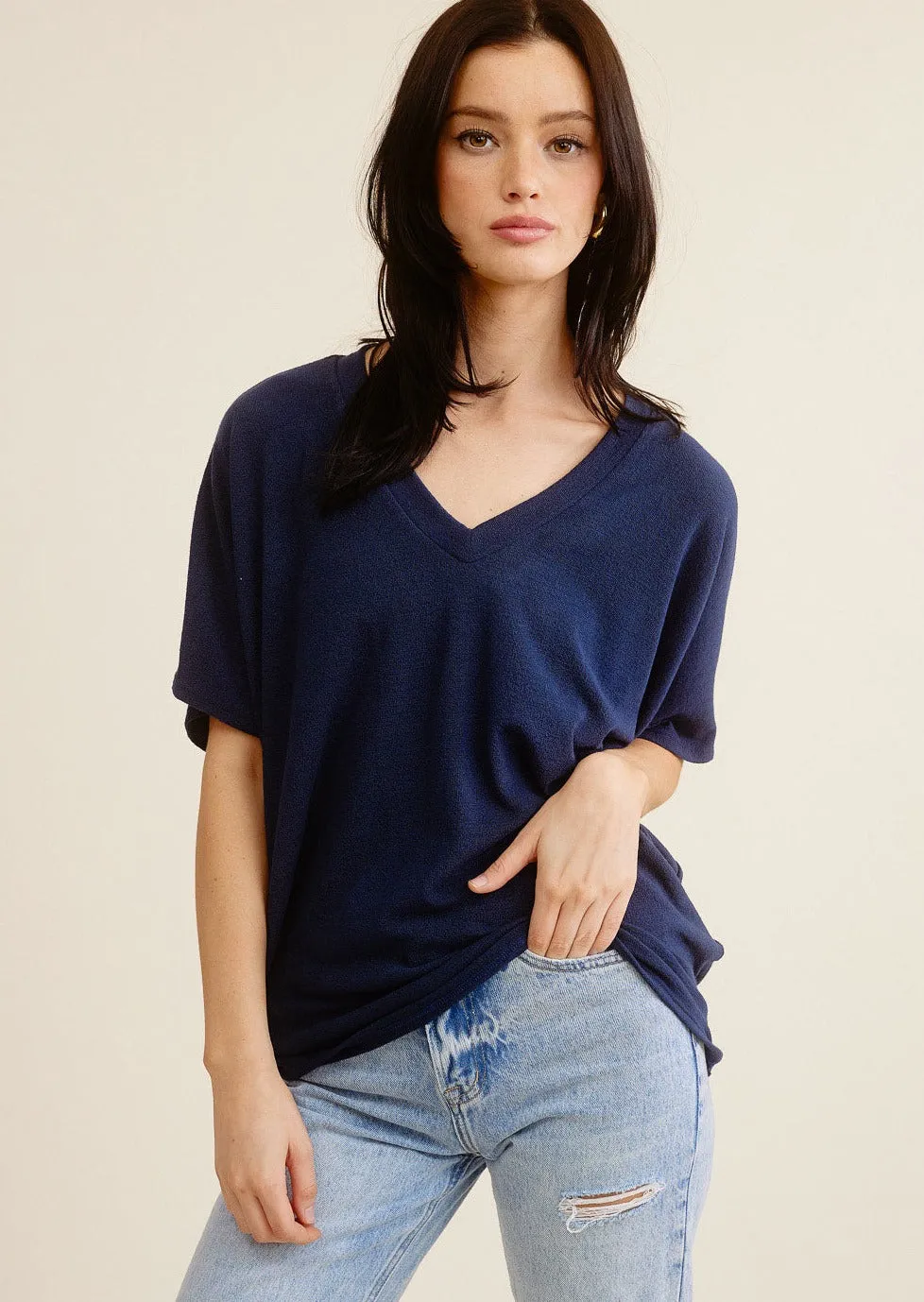 Dolman Vneck Tops - 7 Colors!