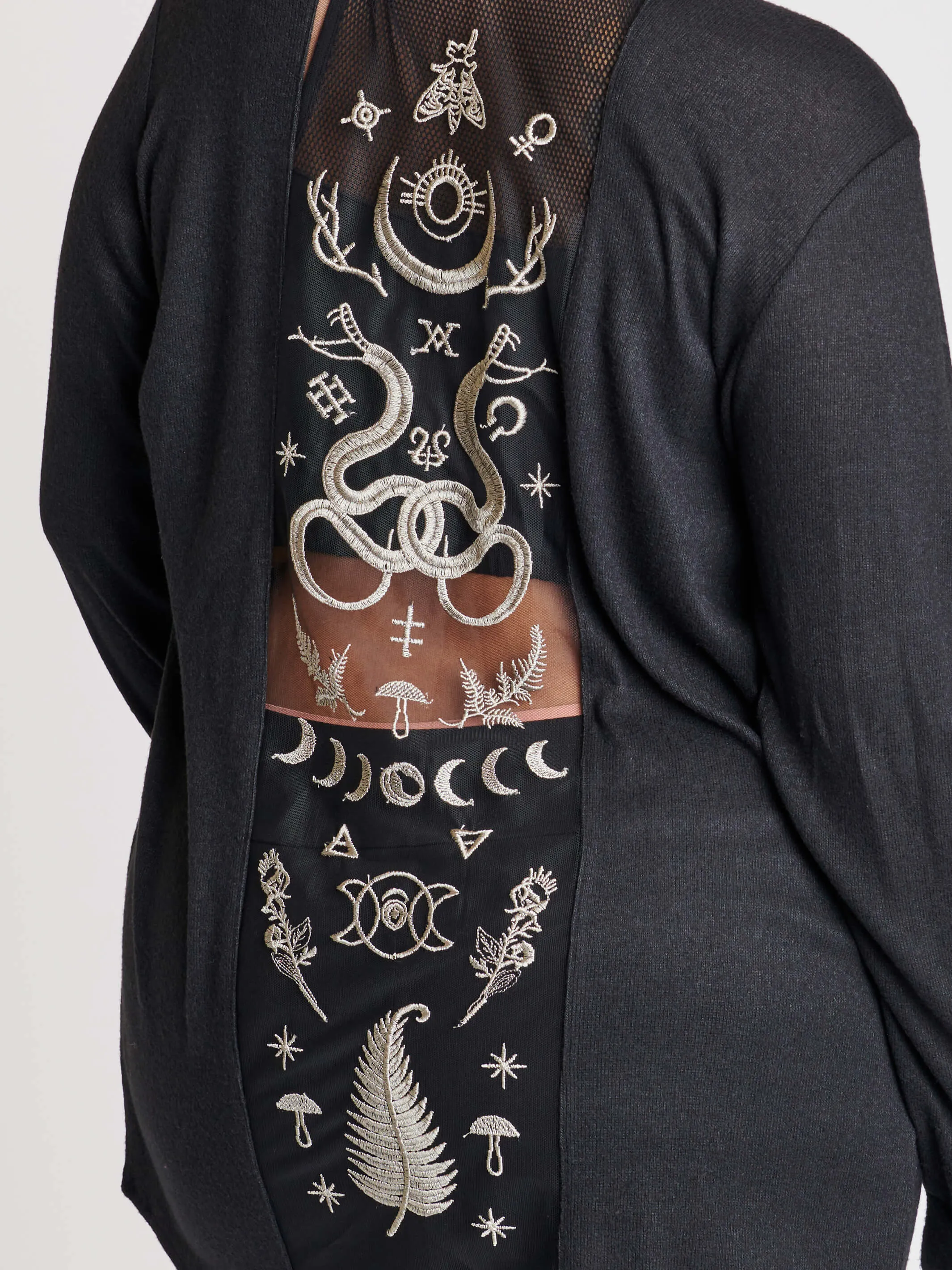 Embroidered Relics Cardigan