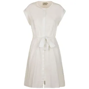 Fred Mello White Cotton Women Dress