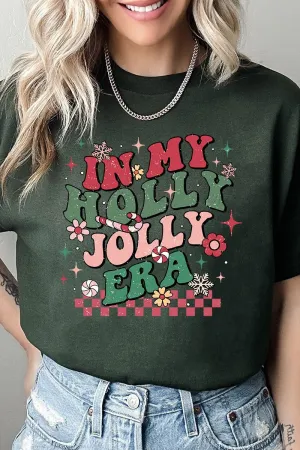 Holly Jolly Era Short Sleeve Relaxed Fit T-Shirt