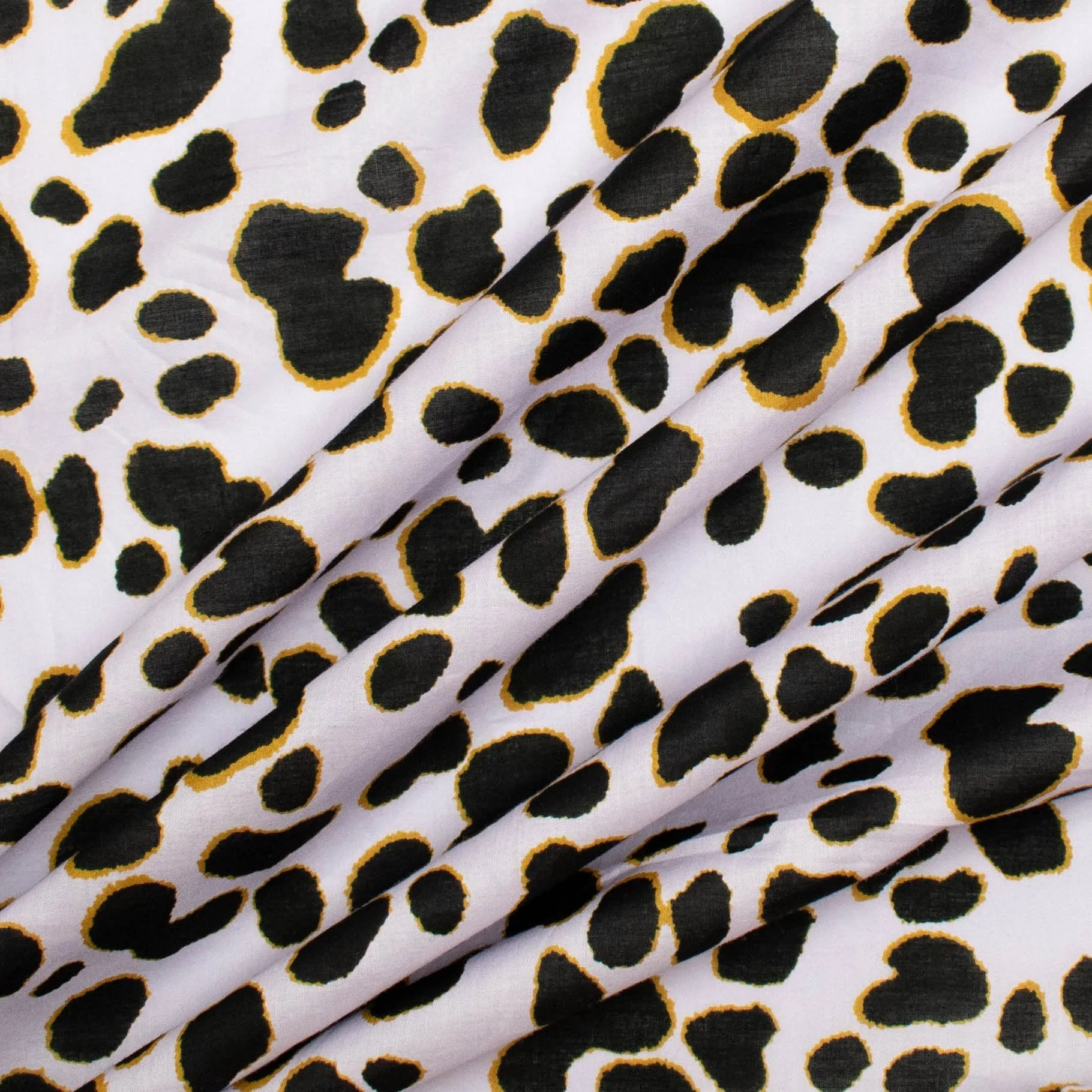 Japanese Pure Cotton Lawn Leopard Prints Design-124