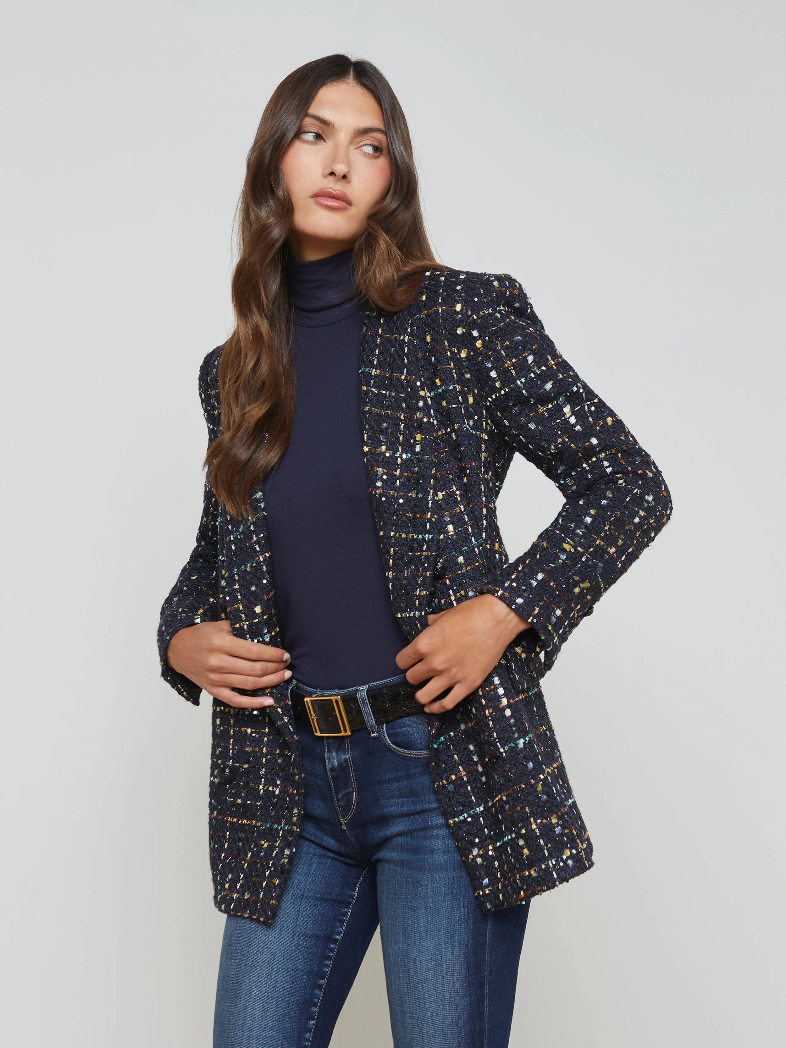 Jayda Tweed Blazer