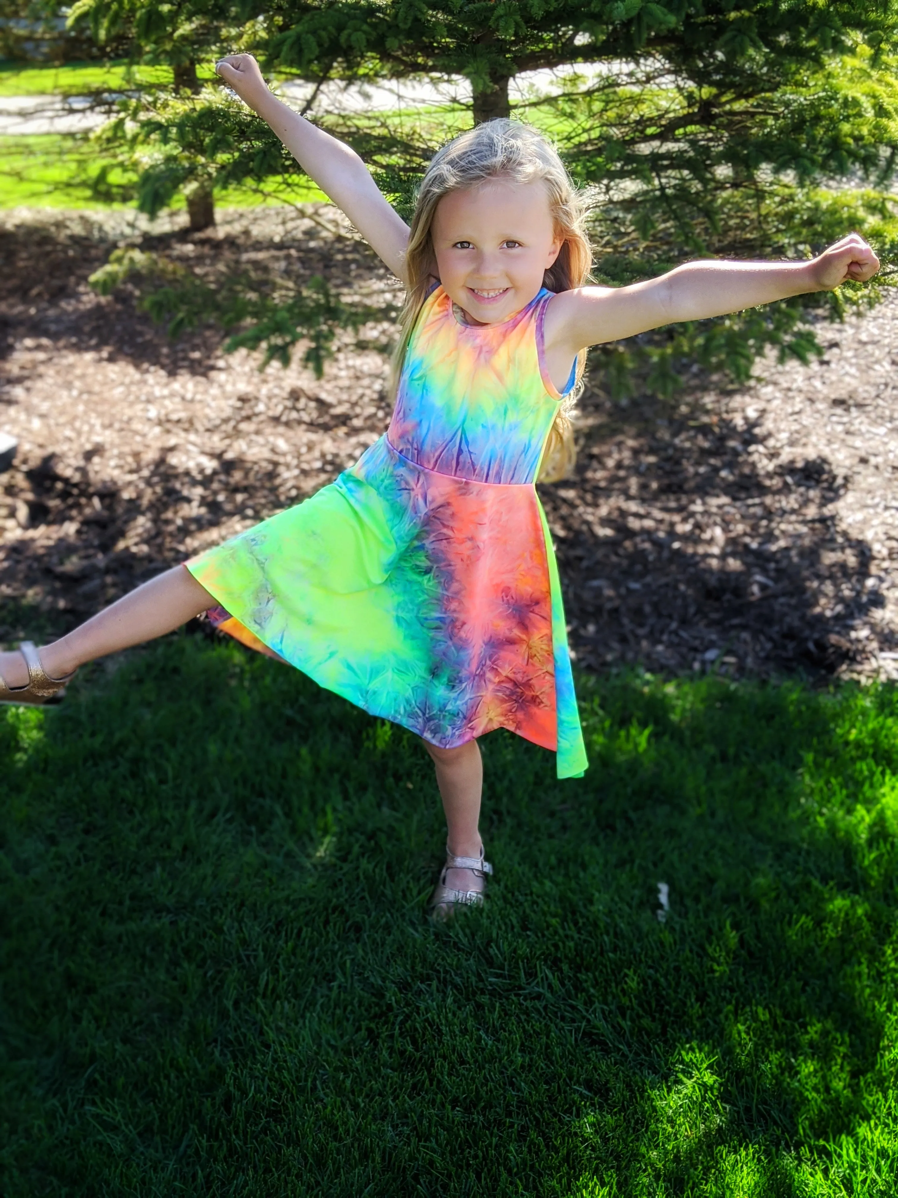 Kids Breezy Dress Pattern