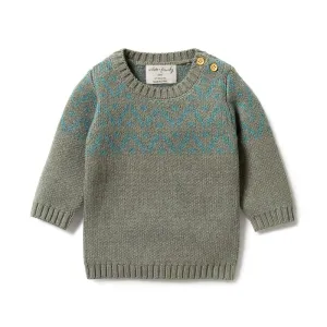 Knitted Fair Isle Jumper