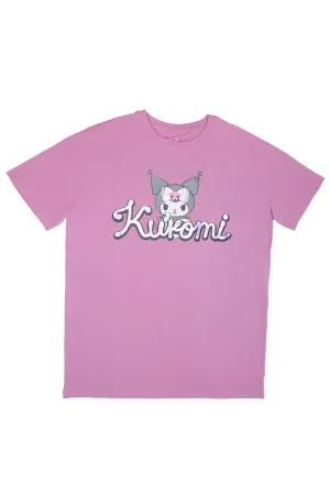 Kuromi Graffiti Graphic Relaxed Tee