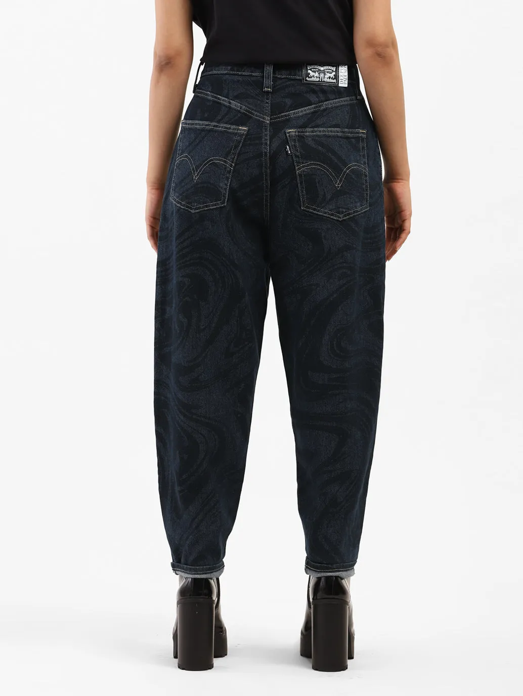 Levi's x Deepika Padukone High Rise Tapered Fit Jeans