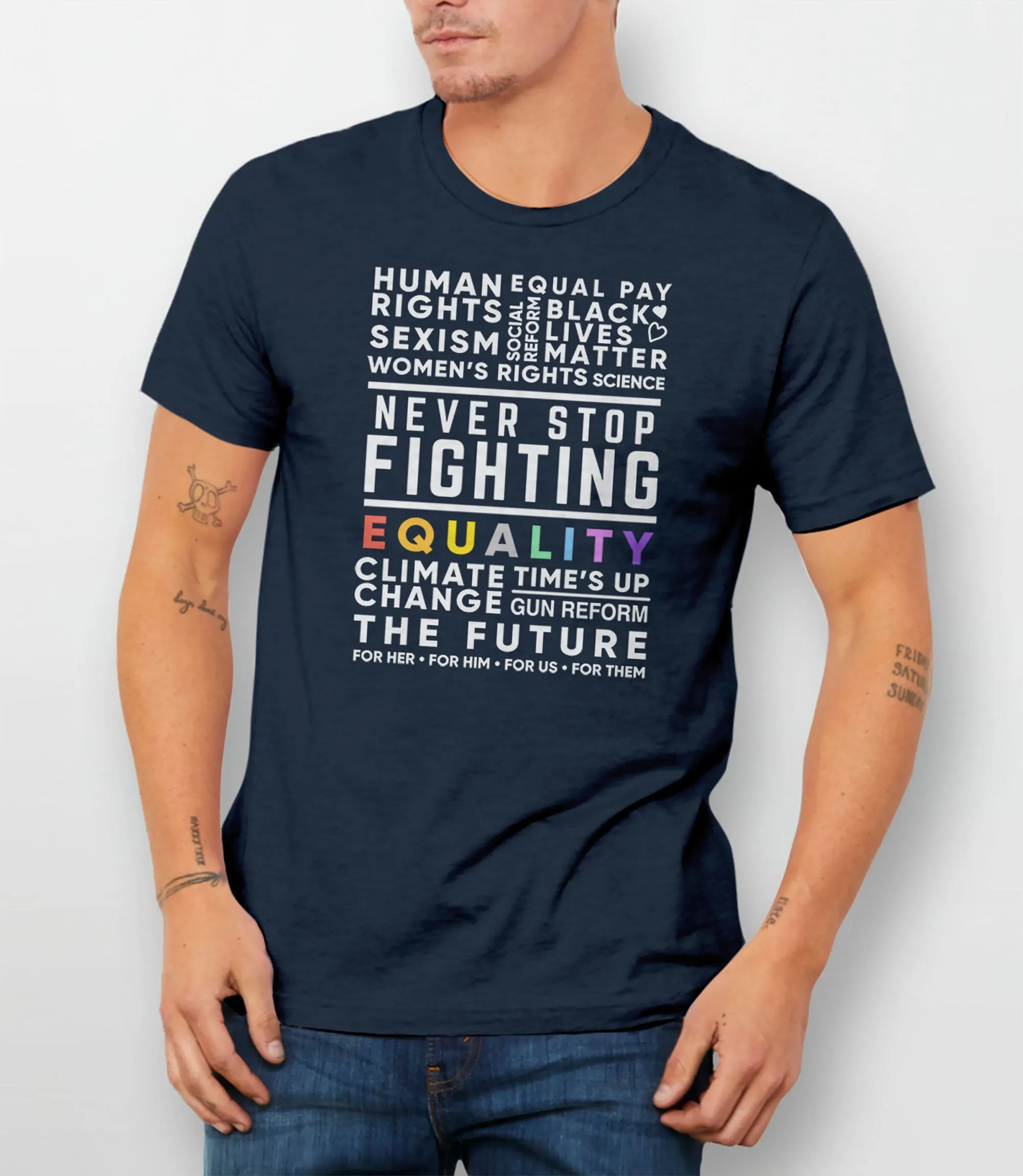 Never Stop Fighting Protest Shirt