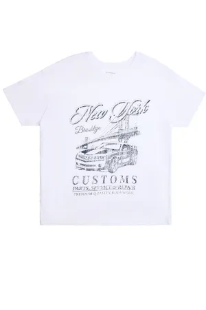 New York Customs Graphic Relaxed Tee