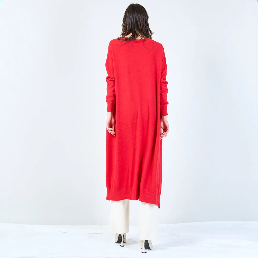 Oversized open-front cardigan wholesale