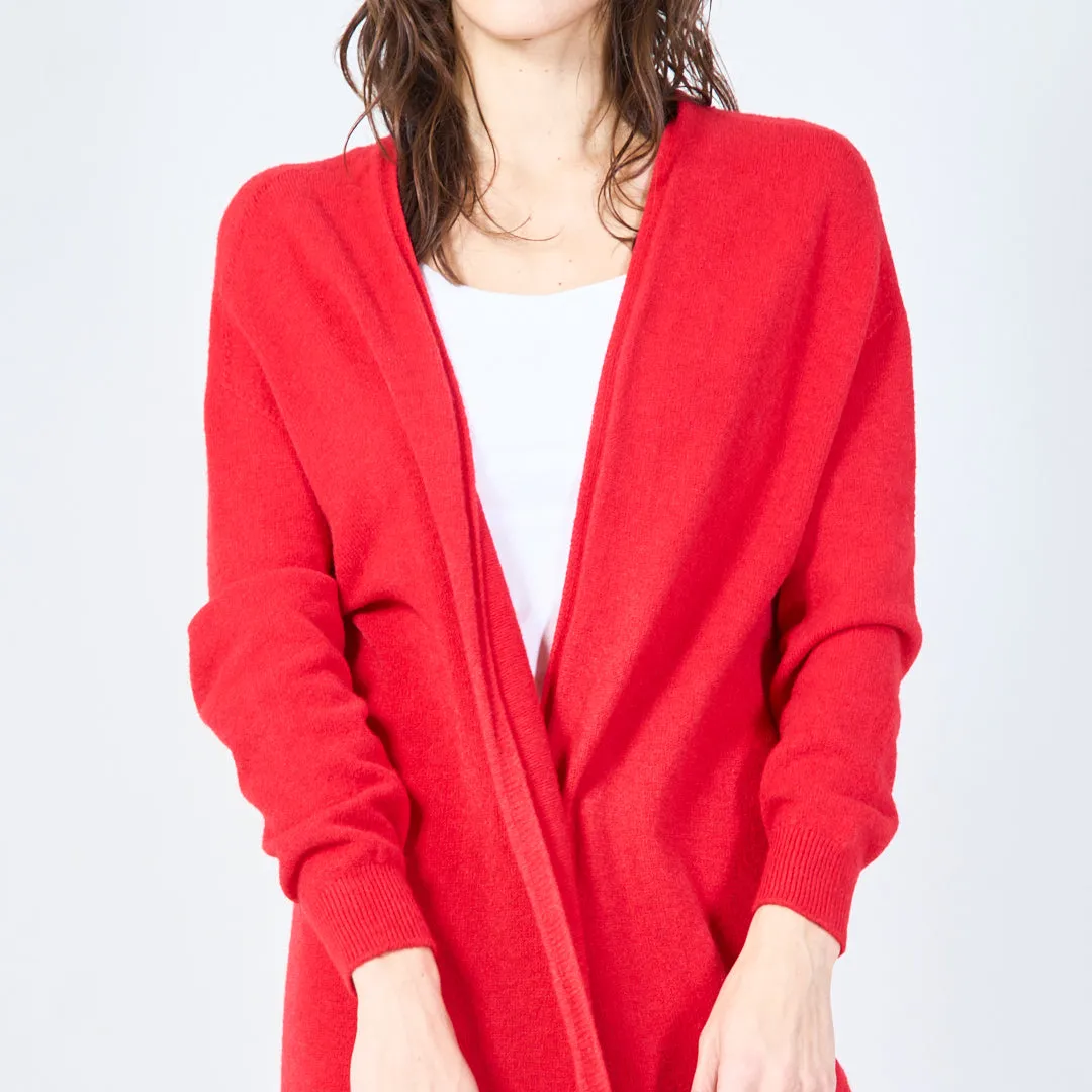 Oversized open-front cardigan wholesale