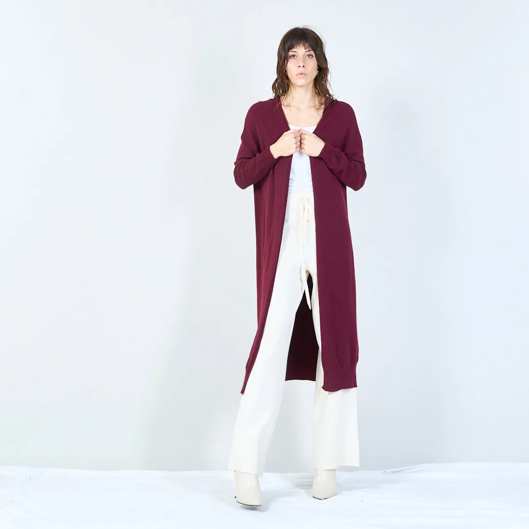 Oversized open-front cardigan wholesale