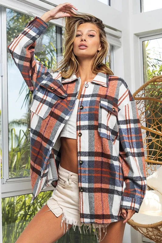 Plaid Flannel Shirt