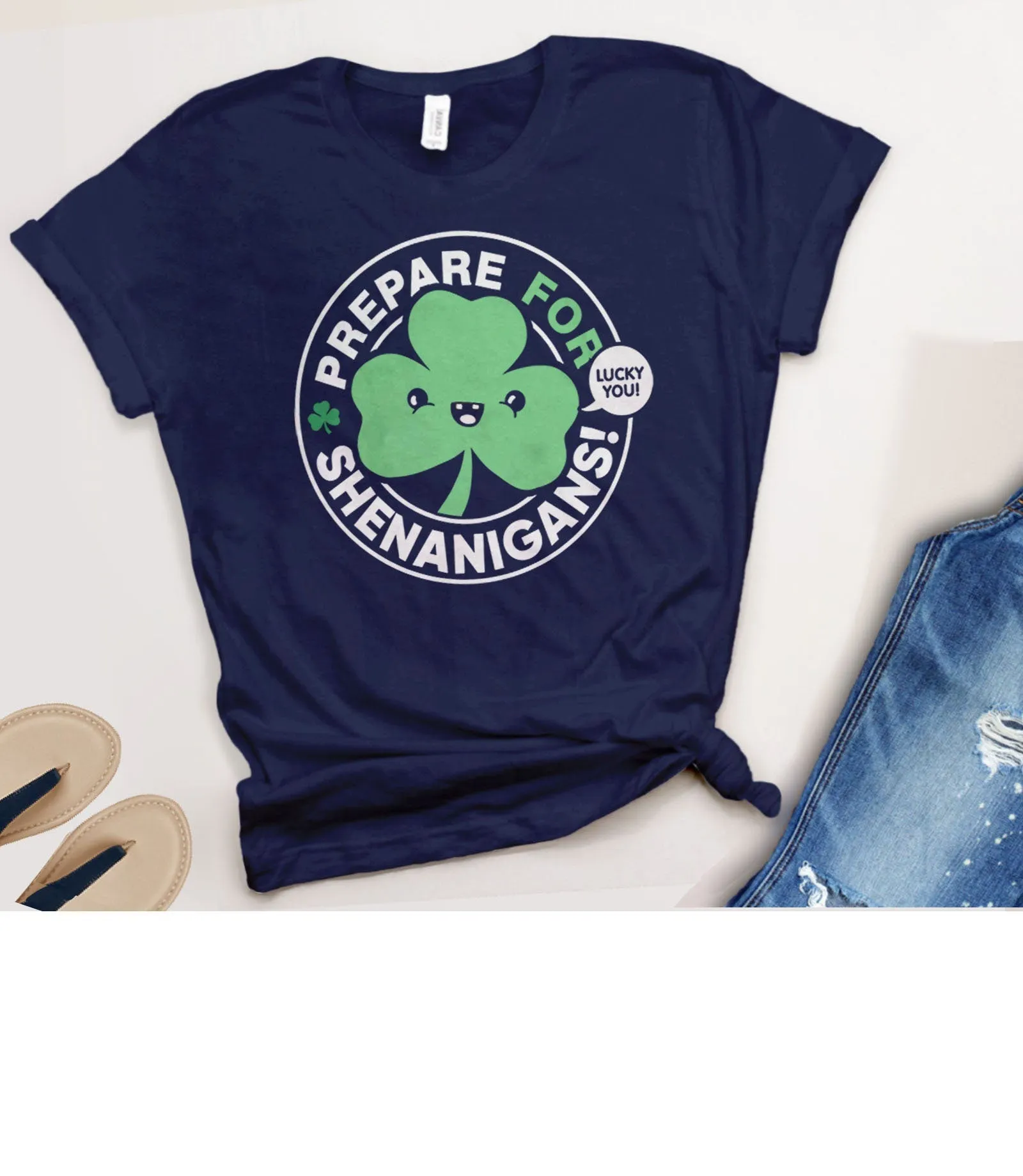 Prepare for Shenanigans St Patricks Day T-Shirt