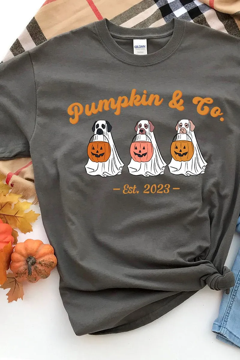 Pumpkin & Co Short Sleeve Relaxed Fit T-Shirt