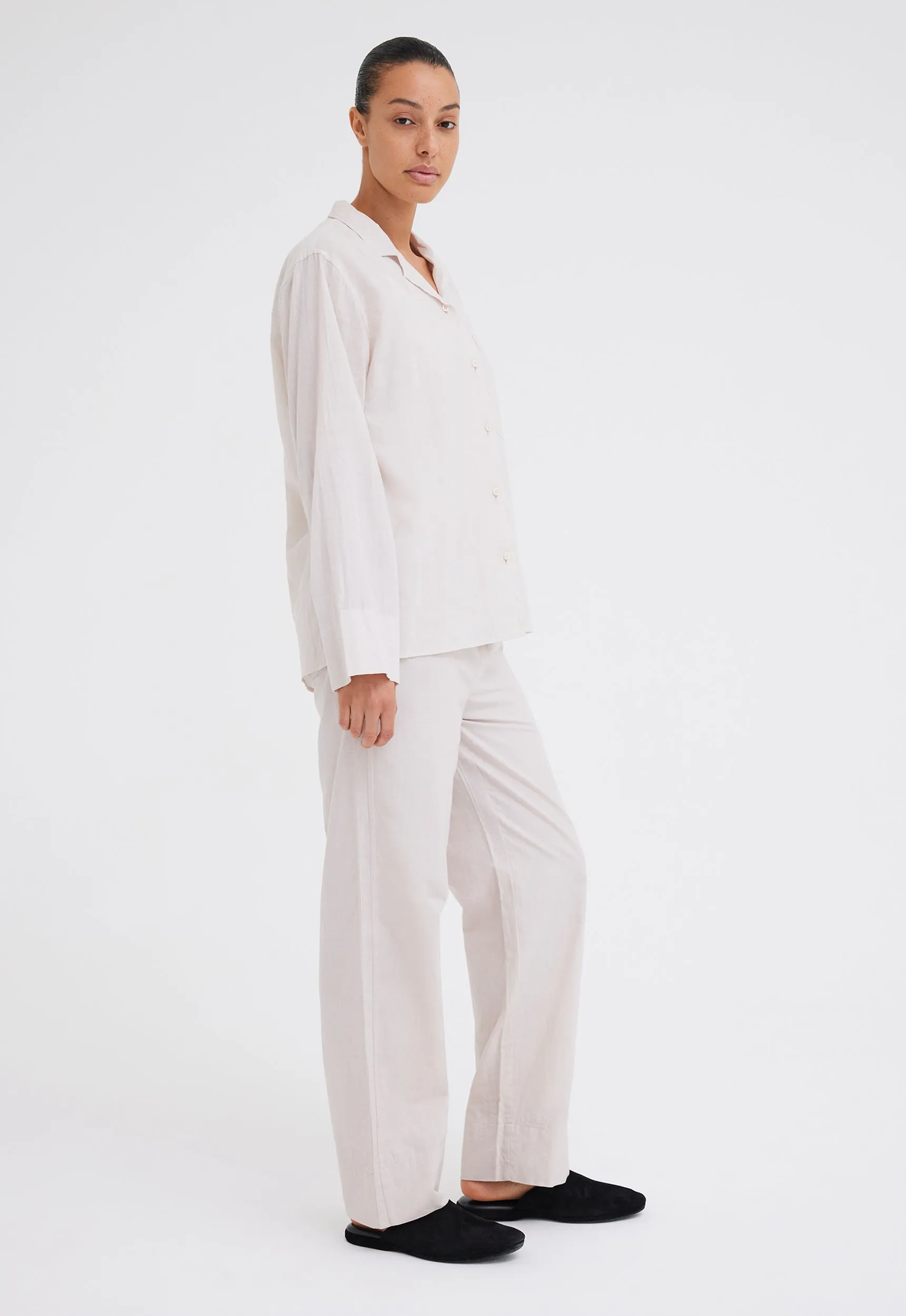 Pyjama Cotton Shirt - Cirrus Pink