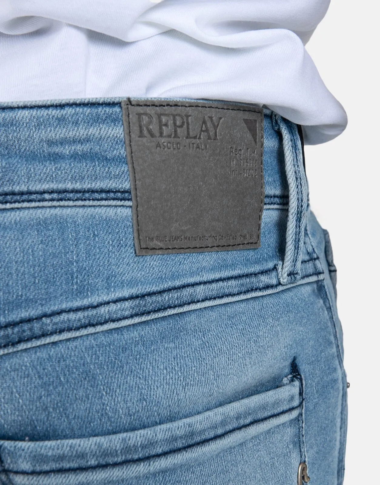 Replay Power Stretch Light Blue Jeans