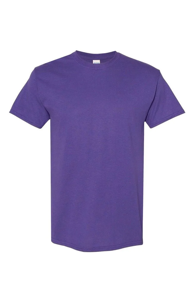 Stacked Purple Tigers Short Sleeve Relaxed Fit T-Shirt