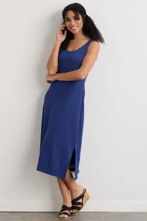 Women's 100% Organic Cotton Midi Tank Dress