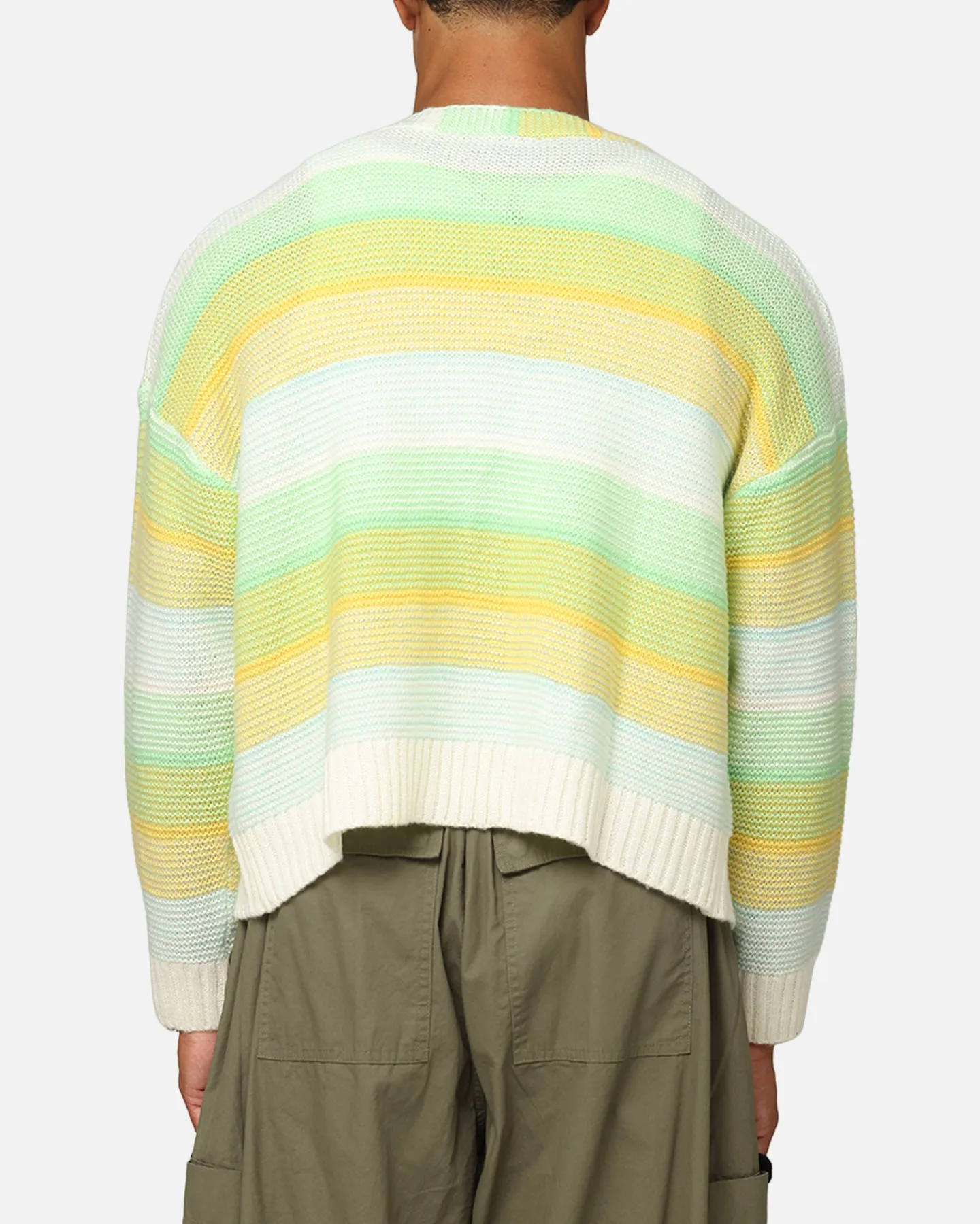 XXIII Striped Cardigan Green/Blue/Yellow