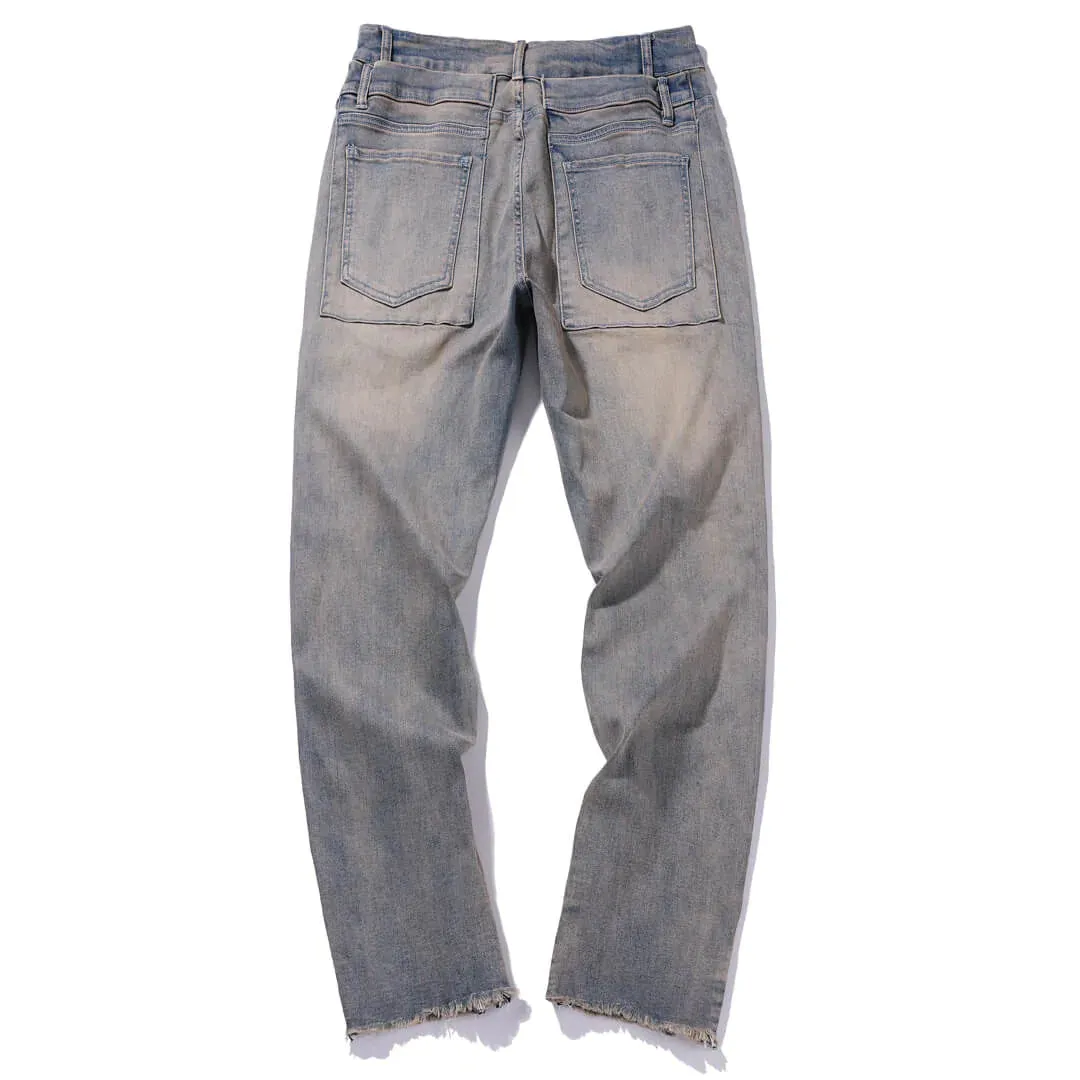 Yasuhiro Faded Jeans