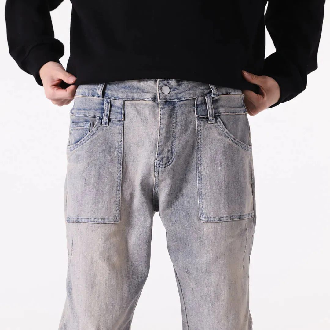 Yasuhiro Faded Jeans