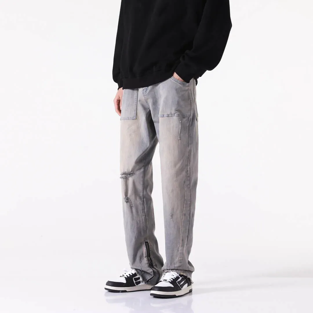 Yasuhiro Faded Jeans