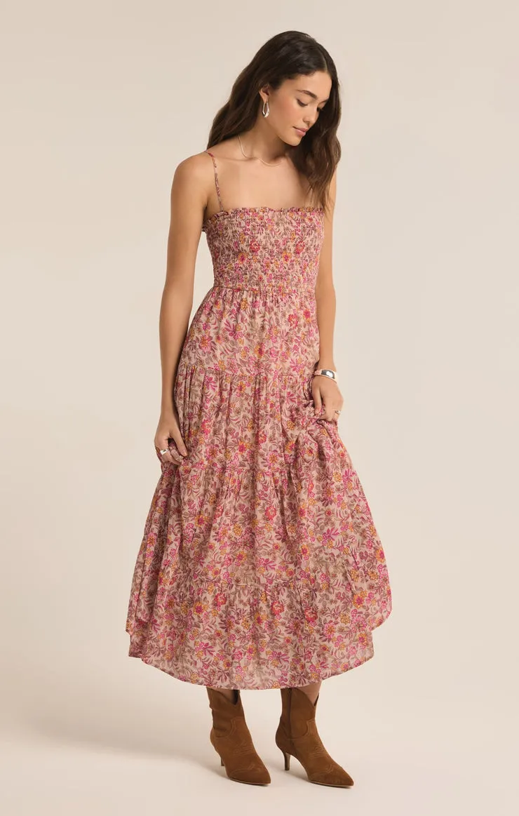 Z Supply Balos Lima Floral Maxi Dress