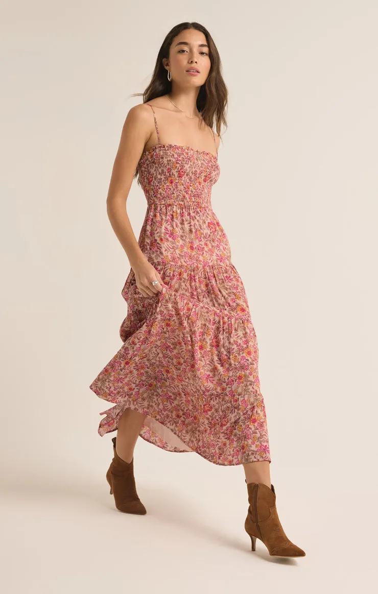 Z Supply Balos Lima Floral Maxi Dress